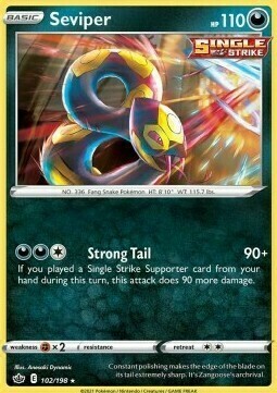 Seviper Card Front