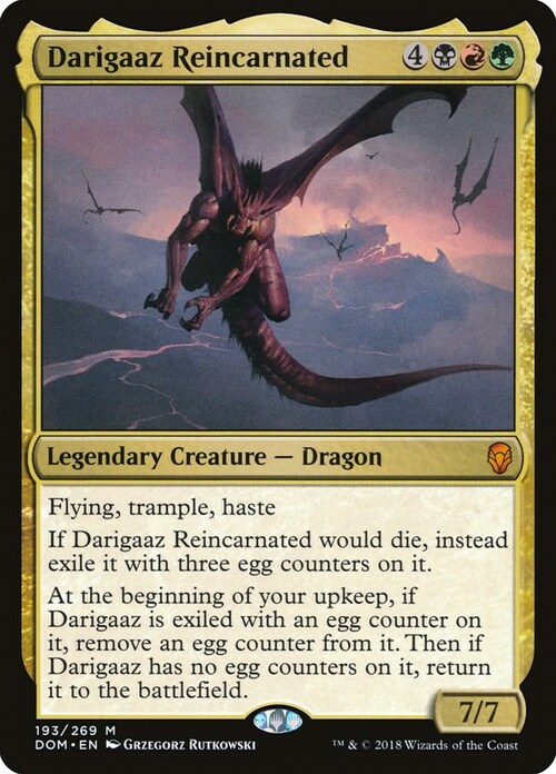 Darigaaz Reincarnated Card Front