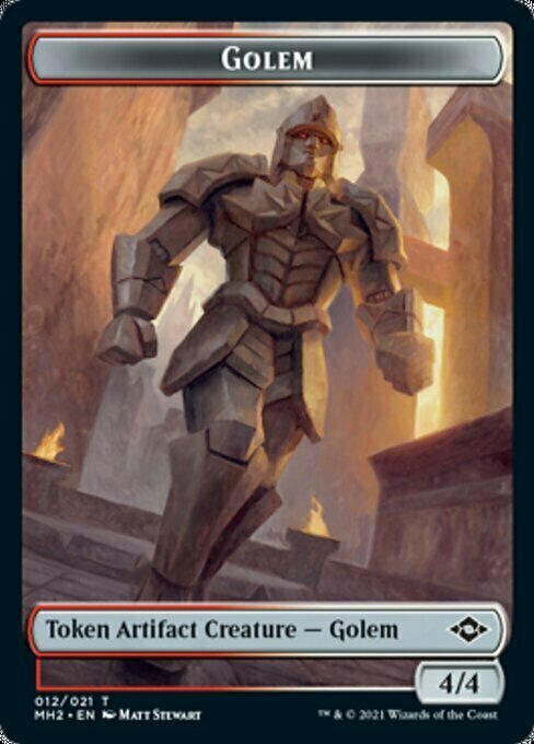 Golem // Squirrel Card Front