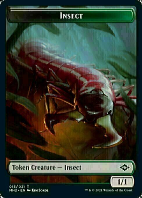 Insect // Treasure Card Front