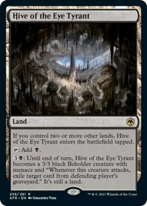 Hive of the Eye Tyrant Card Front