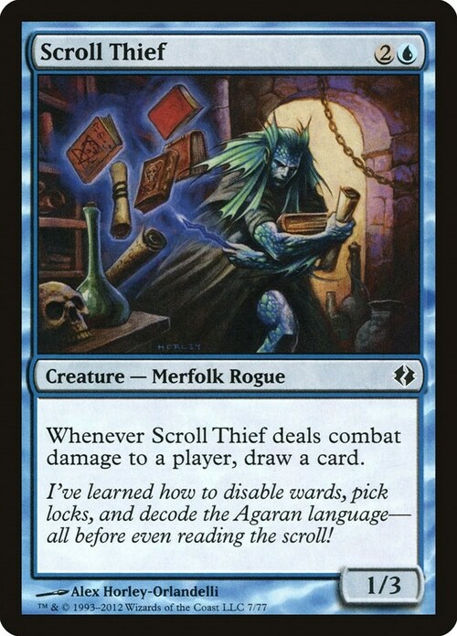 Scroll Thief Card Front