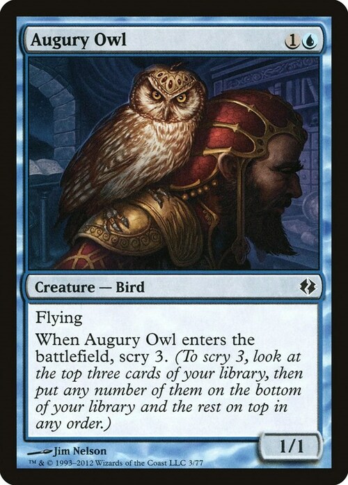 Augury Owl Card Front