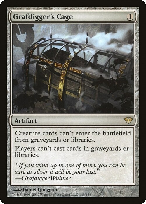 Grafdigger's Cage Card Front