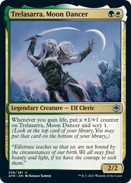 Trelasarra, Moon Dancer Card Front