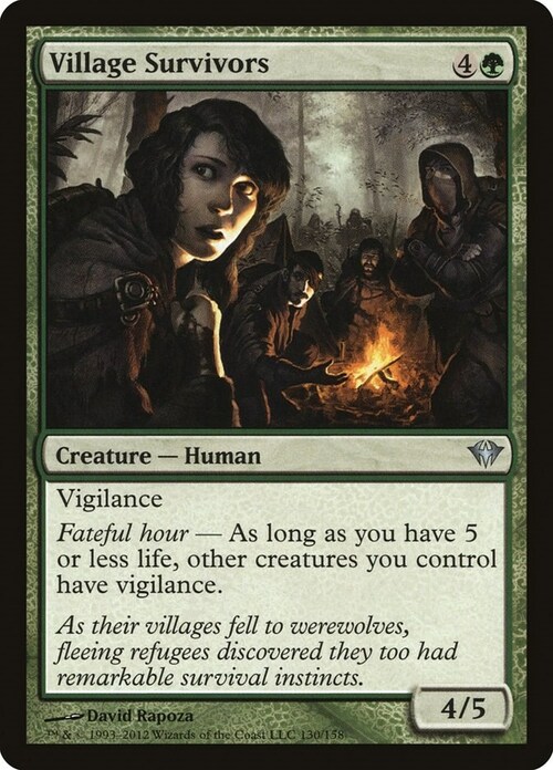 Village Survivors Card Front