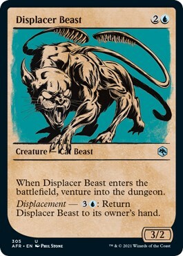 Displacer Beast Card Front