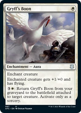 Gryff's Boon Card Front