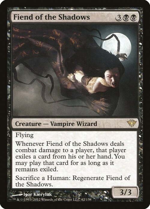 Fiend of the Shadows Card Front