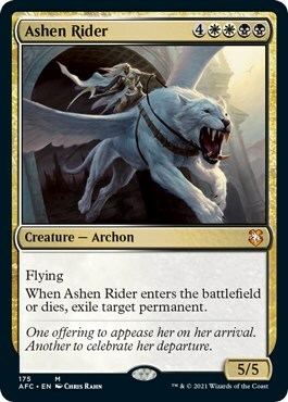 Ashen Rider Card Front