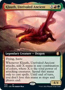 Klauth, Unrivaled Ancient Card Front