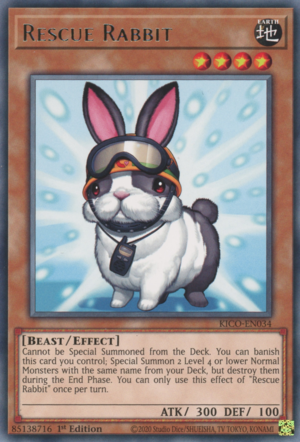 Rescue Rabbit Card Front