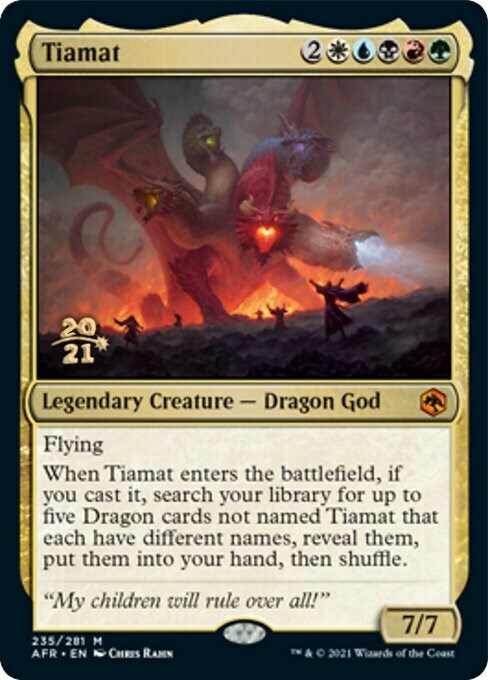 Tiamat Card Front