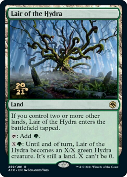 Lair of the Hydra Card Front