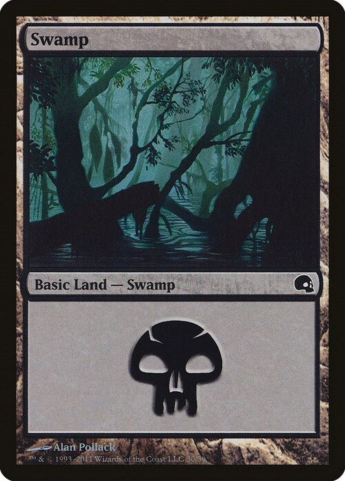 Swamp Card Front