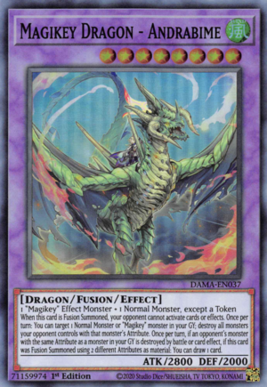 Magikey Dragon - Andrabime Card Front