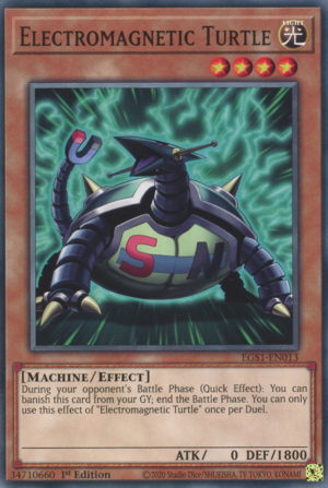 Electromagnetic Turtle Card Front