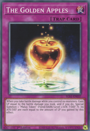 The Golden Apples Card Front