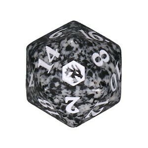 Aventuras en Forgotten Realms: Dado D20 (Negro)