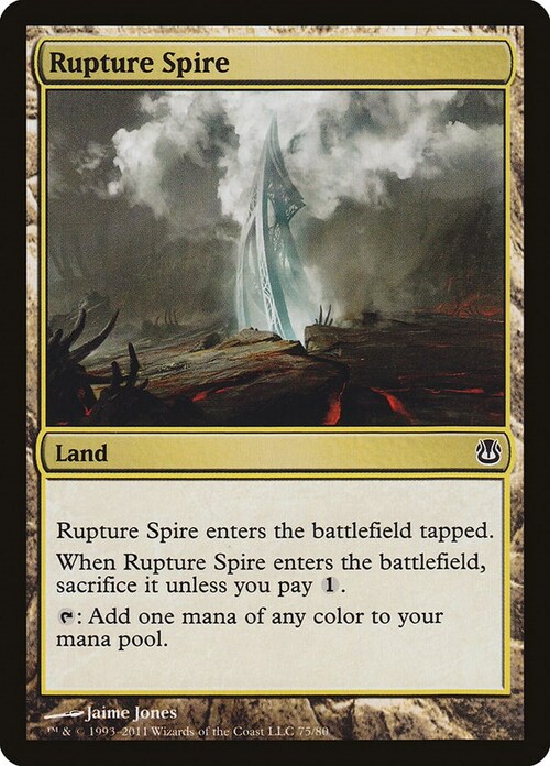 Rupture Spire Card Front