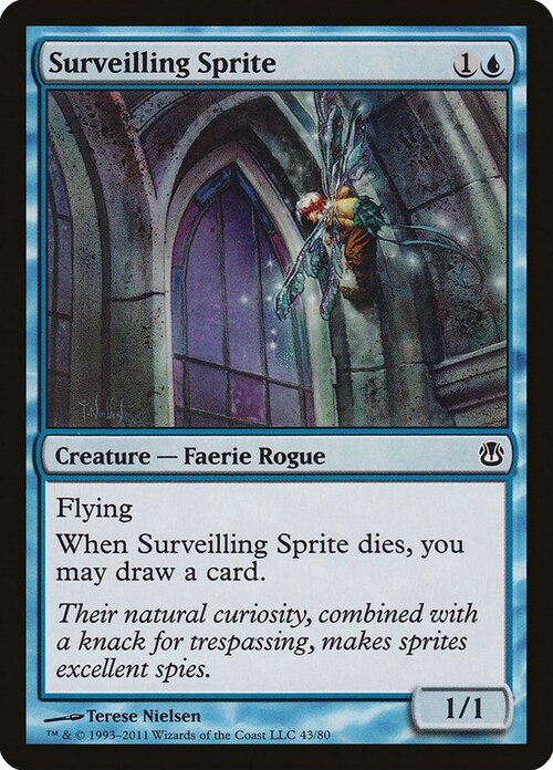 Surveilling Sprite Card Front