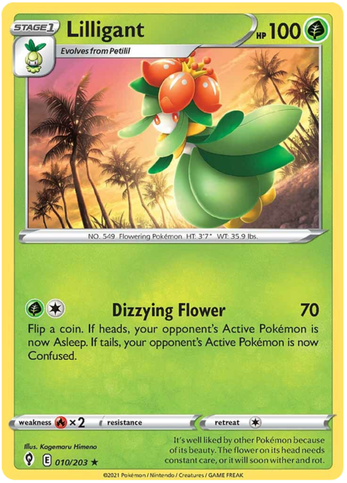 Lilligant Card Front