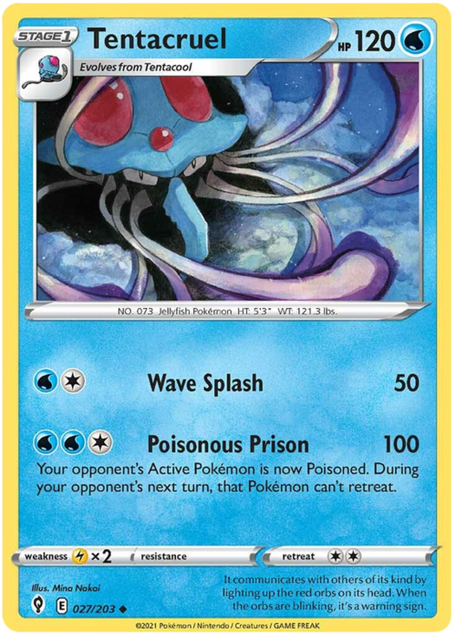 Tentacruel Card Front