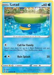 Lotad [Call for Family | Rain Splash]