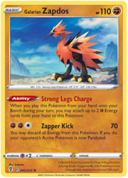 Galarian Zapdos