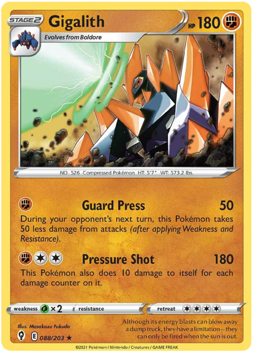 Gigalith Card Front