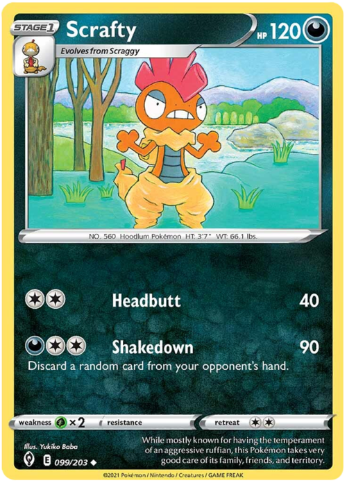 Scrafty Card Front