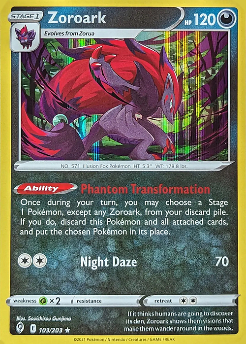 Zoroark Card Front