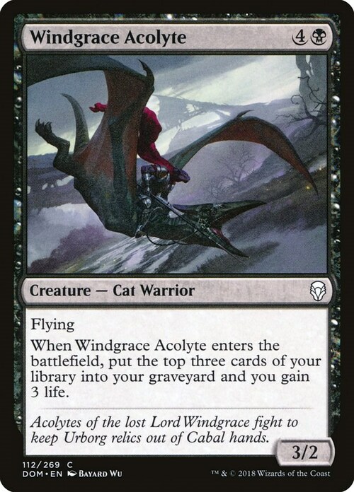 Windgrace Acolyte Card Front