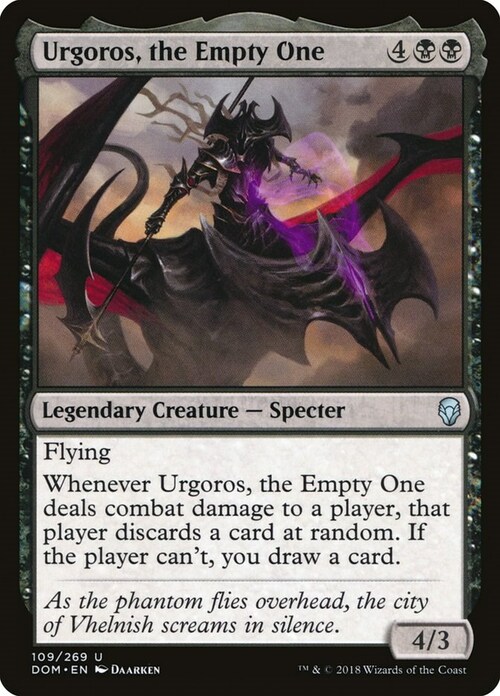 Urgoros, the Empty One Card Front