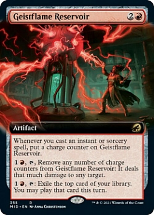 Geistflame Reservoir Card Front