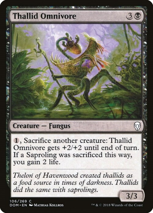 Thallid Omnivore Card Front