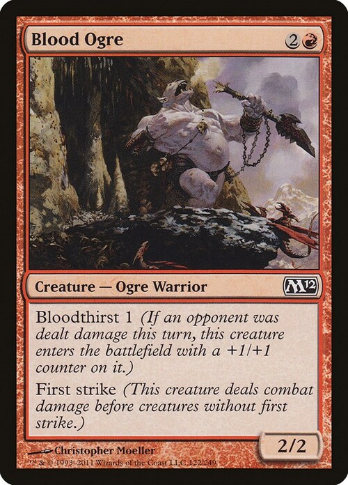 Blood Ogre Card Front