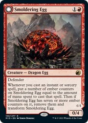 Smoldering Egg // Ashmouth Dragon