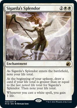 Sigarda's Splendor Card Front