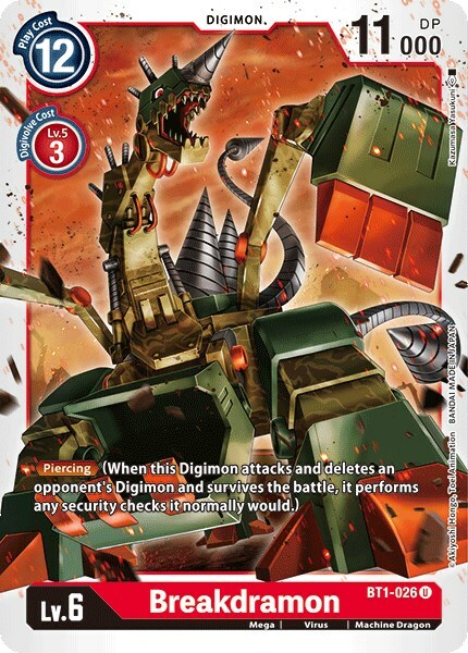 Breakdramon Card Front