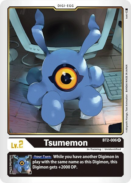 Tsumemon Card Front