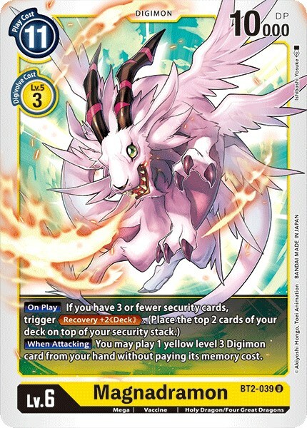 Magnadramon Card Front