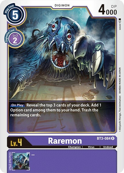 Raremon Card Front