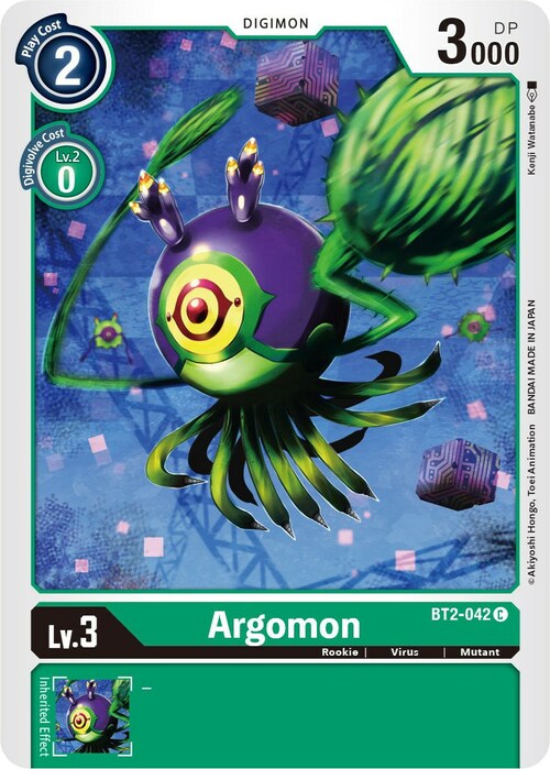 Argomon Card Front