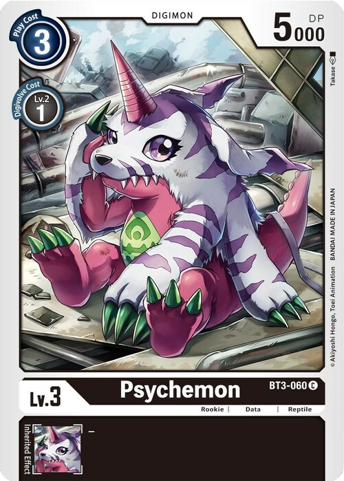 Psychemon Card Front