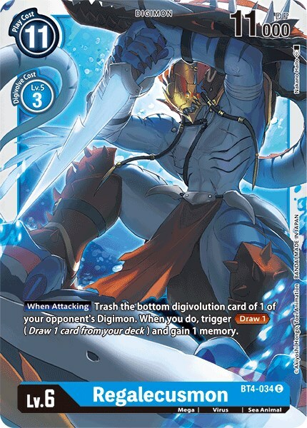 Regalecusmon Card Front