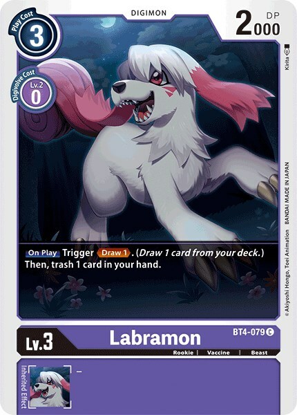 Labramon Card Front