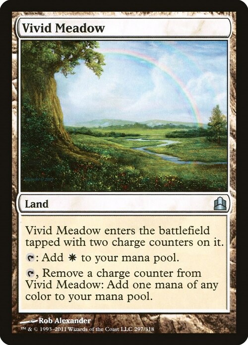 Vivid Meadow Card Front