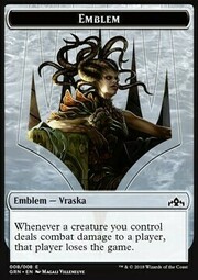 Vraska, Golgari Queen Emblem // Human