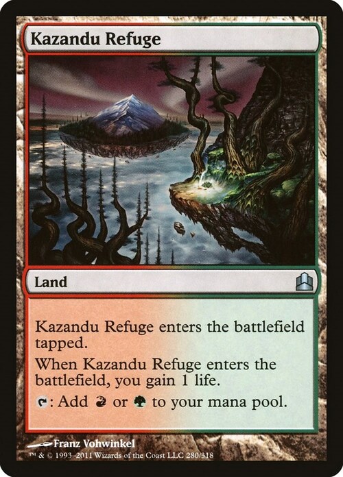 Kazandu Refuge Card Front